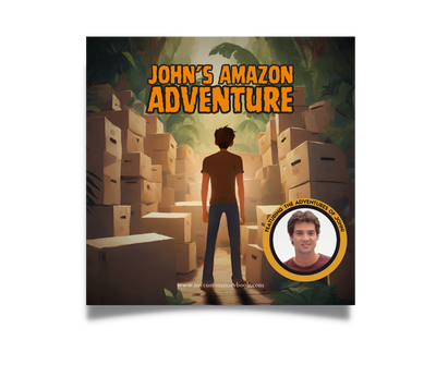 John's Amazon Adventures - Funny custom book for online sellers