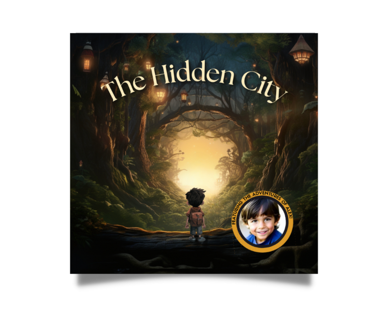 The Hidden City Storybook - Personalized Adventure Story for Boys and Girls