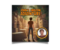 John's Amazon Adventures - Funny custom book for online sellers